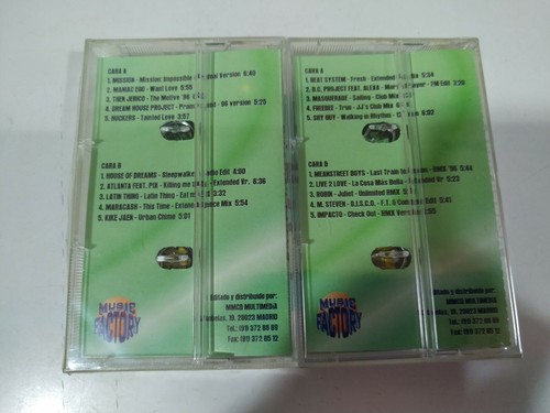 Recopileitor Then Jerico Megamix Max Mix - 2 X Cinta Cassette Nueva - Picture 3 of 4