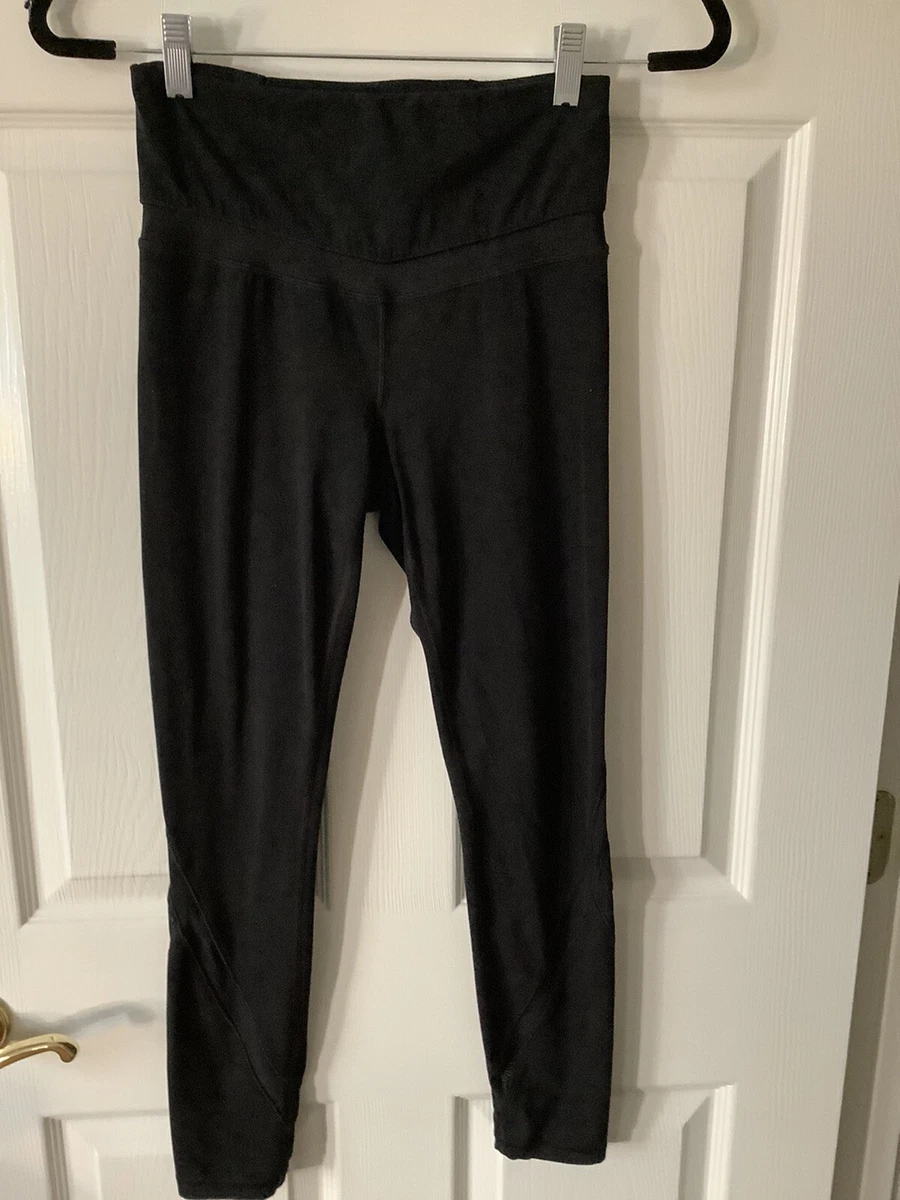 athleta 54023 black Extra Small leggings w mesh inserts eBay
