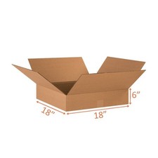 18x18x6 Shipping and Packing Box 3 Pack 