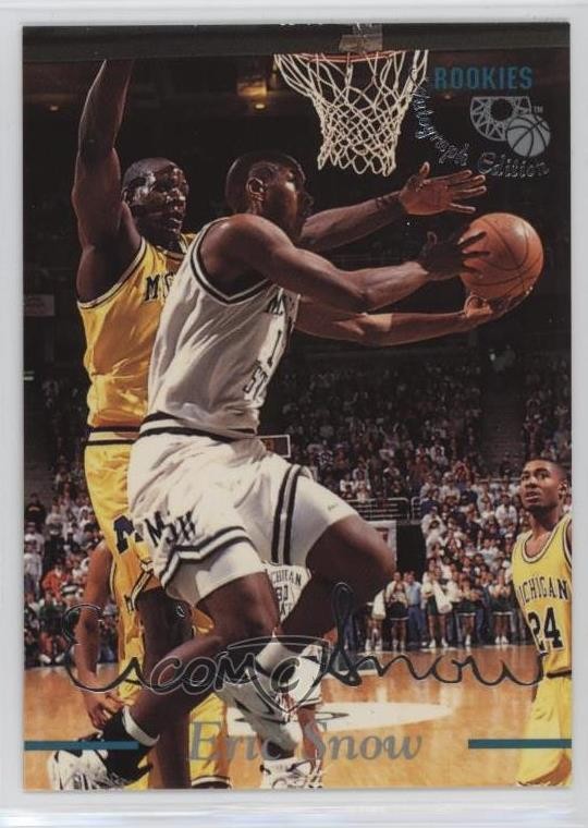 1995 Classic Rookies Auto Edition Eric Snow #41 3c7