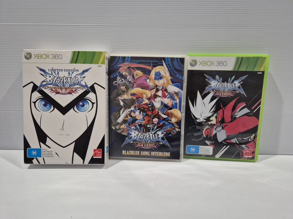 Microsoft Xbox 360 Blazblue Continuum Shift Extend Limited Edition AU PAL Rare - Image 4 of 4