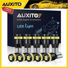 10PCS 240LM Canbus Error Free LED T10 Interior Bulb Light W5W 194 168 2825 2/10x