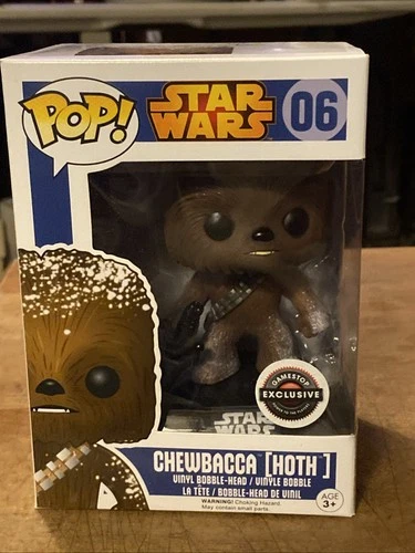 Funko Pop! Star Wars Blue Box Chewbacca Hoth Exclusive #06