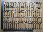 # 431  lot of 100 VINTAGE SKELETON KEYS USSR LOCK DOOR ANTIQUE KEY