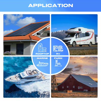 300W Monocrystalline Solar Panel - 25.2% High Efficiency For Home, Farm, RV, Off-Grid 8 thumbnail image