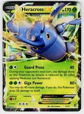 HERACROSS EX 4/111 HOLO EX RARE FURIOUS FISTS POKEMON NM/M on eBay
