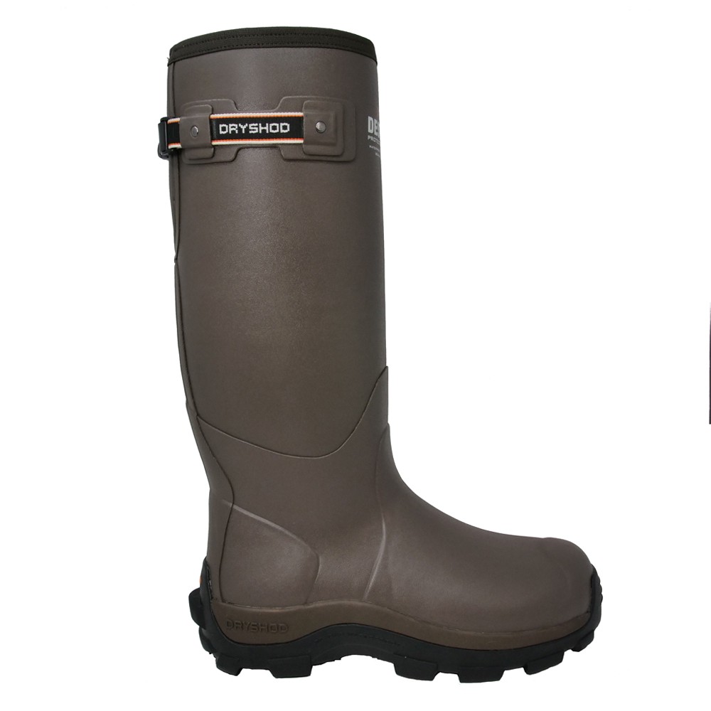 Dryshod Destroyer Protective Brush Round Toe Pull On  Mens Brown Casual Boots DS