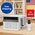 Smart Inverter Window AC U-Shaped Ultra Quiet Air Conditioner with WiFI BTU 8000