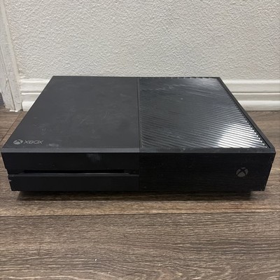 Microsoft Xbox One Black Home Console Model 1540 Untested For Parts or Repair