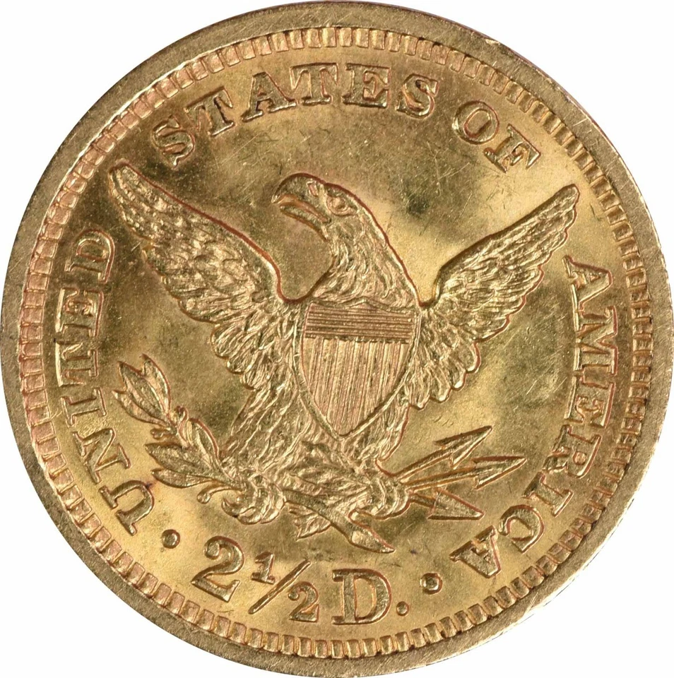 Oro Liberty Head Choice 1907 $2,50 BU sin certificación #228 Foto 2 de 2