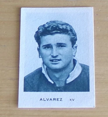 1950  ANDRE  ALVAREZ RUGBY XV INTERNATIONAL  FRANCE US. TYROSSE  IMAGE D'ORIGINE - Photo 1/2