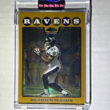 2008 Topps Chrome - Derrick Mason #TC65 Gold Refractor /199