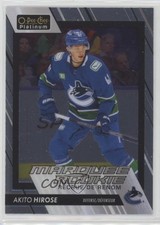 2023-24 O-Pee-Chee Platinum Marquee Rookies Akito Hirose #298 0k26
