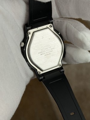 Rare Vintage Casio Thermo Meter AW-10 Men's Ana-Digi Sports Watch