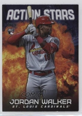 2023 Topps Update Action Stars Jordan Walker #AS-12 Rookie RC 0mb3
