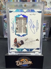 2022 Panini National Treasures Collegiate Chris Godwin 1/1 Auto Laundry Tag