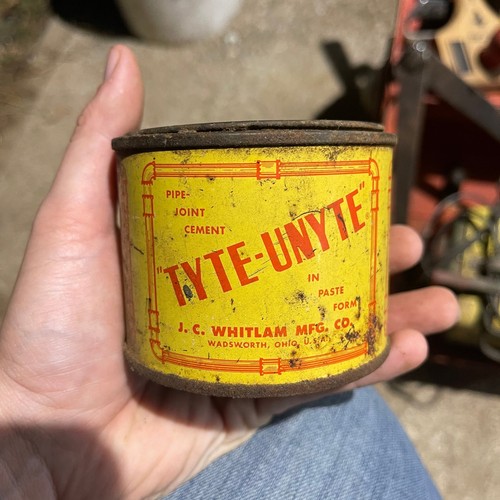 Kit de réparation caoutchouc vintage années 1960 Hollingshead Fix Tite