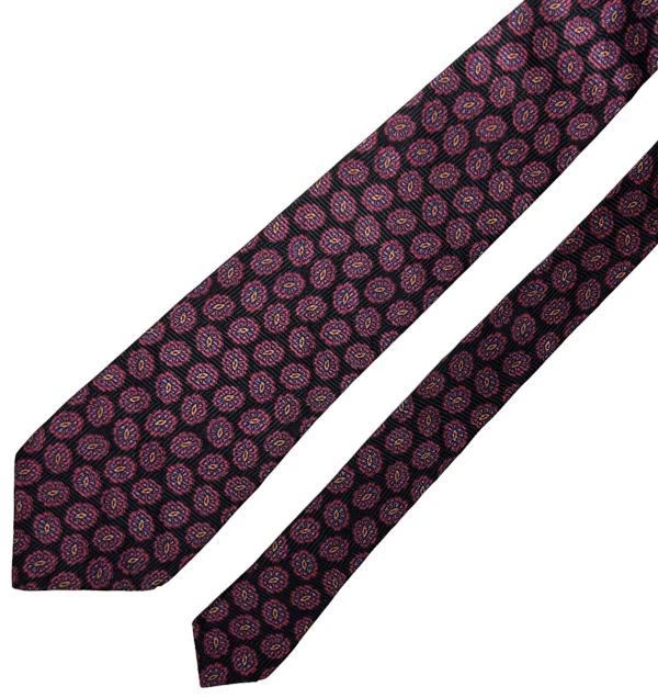Corbata corbata Ferrari usada para hombre unisex alféizar 100 % multicolor preciosa #4 Foto 3 de 4