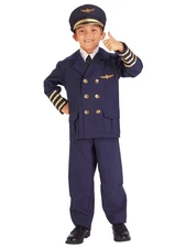 Airline Pilot Child Costume