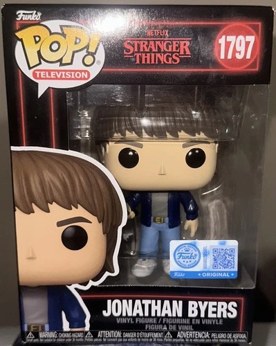 Funko POP! Stranger Things Jonathan Byers w/ Flashlight Exclusive Figure 1797