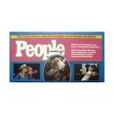 Parker Bros Boardgame People Weekly Box Fair