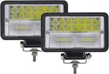 2PCS LED Tractor Work Light Approx 6 Inch Combo Beam Driving Lights for Truck