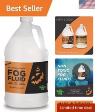 Halloween Fog Juice, 64 Oz. for 400-1500W Fog Machines Non-Toxic