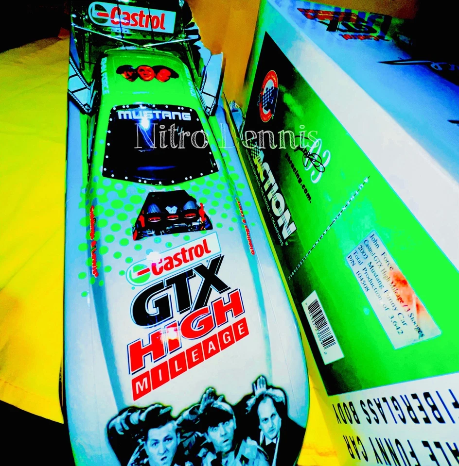 NHRA JOHN Brute FORCE 1:16 Action NITRO Funny Car Diecast 3 STOOGES Drag Racing - Image 2 of 4