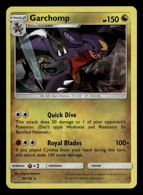 Garchomp - 99/156 (Cracked Ice Holo) 099/156 Deck Exclusives Pokemon TCG
