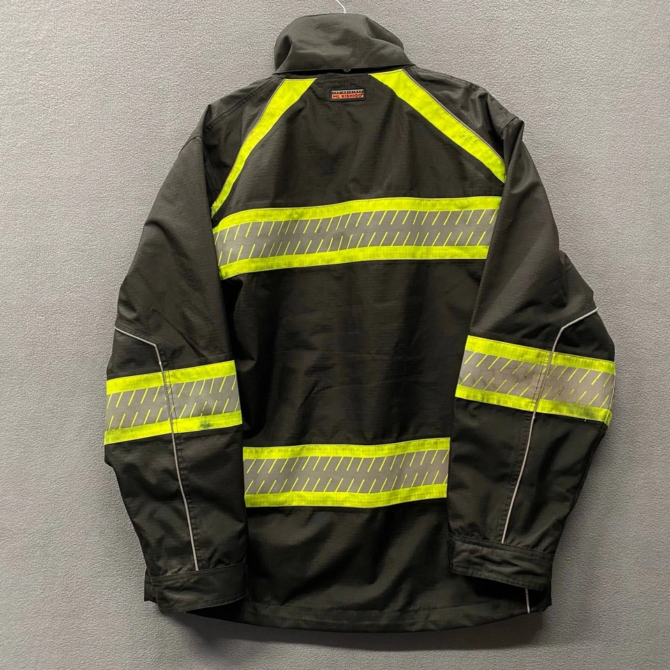 ML Kishigo Premium Black Series B300 Reflective Jacket Mens M Black Workwear - Image 2 of 4