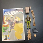 Gi Joe 3.75 Action Figure Loose Salvo 1990 Complete W/Cardback L6