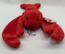 Ty Beanie Baby Pinchers Lobster 1993 Retired MINT PVC Pellets