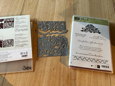 Stampin' Up! Stempelset  Florale Grüße    7 tlg. + passende Thinlits *RAR*