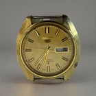 Vintage Seiko 5 Automatic 21 Jewels  Day-Date Men's Watch  Dial Japan Made.