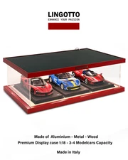 RED INGOT Car Model Showcase for 1/18 models (NO BBR,MR,NOREV,CMC,AUTOart)