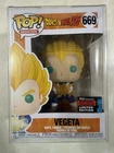 VEGETA Convention EXCLUSIVE Dragon Ball Z Funko Pop! 669 w/Protector