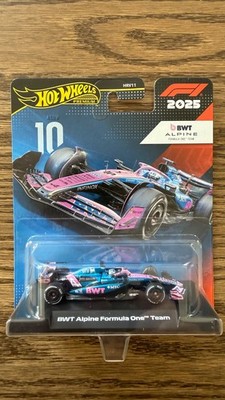 NEW HOT WHEELS PREMIUM 2025 BWT ALPINE F1 FORMULA 1 TEAM #20 PIERRE GASLY