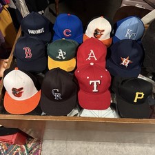 Vintage 90s/00s Kids Baseball Sports 12 Hat Bundle Size Kids OSFA