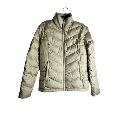 The NORTH FACE TAMBURELLO JACKET Puffer XS Beige PARKA TNF Coat Quilted  Down