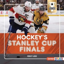 Hockey's Stanley Cup Finals by Percy Leed Hardcover Book