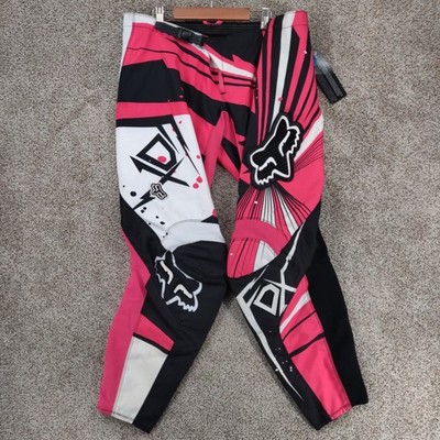 Fox Racing 180 Motocross Pants Women s Size 11-12 Black Pink