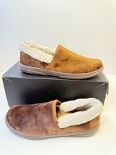 10. Vionic Clare Slip On Slippers Chocolate Velvet 9 M