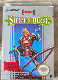 Castlevania II 2 Simon,s Quest -NES - Spiel - CIB - PAL B - Simons