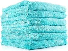 The Rag Company - Eagle Edgeless 450 (6-Pack) 16in. x 16in., Teal Blue 