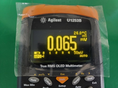 Agilent U1253B Handheld Digital Multimeter, 4 ½ Digit, OLED Display, U1177A - Picture 10 of 19