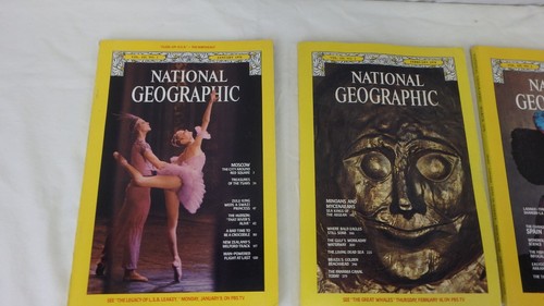 National Geographic Magazines 1970 - 1979 Vintage Print Ads; YOU PICK Issues! - Foto 60 di 71