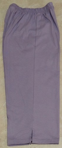 Pantalones de camiseta de punto de cintura elástica para mujer Capri: nuevos sin etiquetas-s-m-l-xl-1x-2x-3x - Imagen 5 de 11