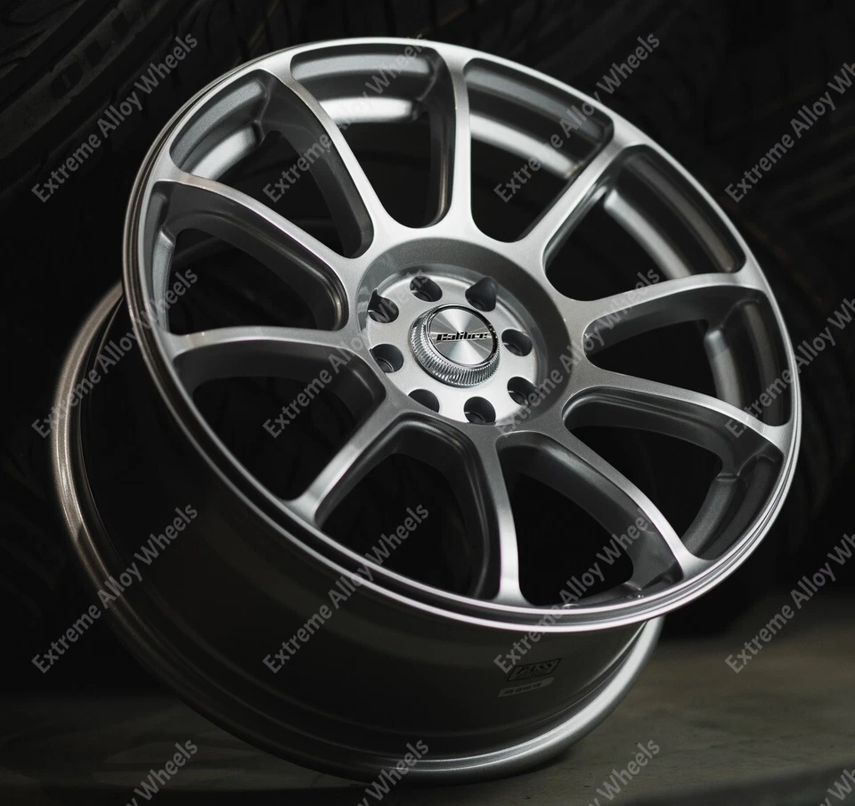 Llantas de aleación Neo plateadas de 17" para Rover 200 400 25 45 Streetwise 4x100 - Imagen 4 de 4