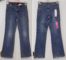 Girls Carol's Kids Size 8 Blue Stretch Jeans 95 cotton 5 Spandex