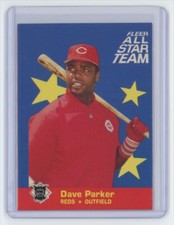 1986 Fleer All-Stars Dave Parker . Cincinnati Reds #6